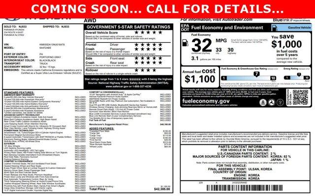 Thumbnail image of 2022 Hyundai SANTA FE Hybrid at Westbury Chrysler Jeep Dodge RAM