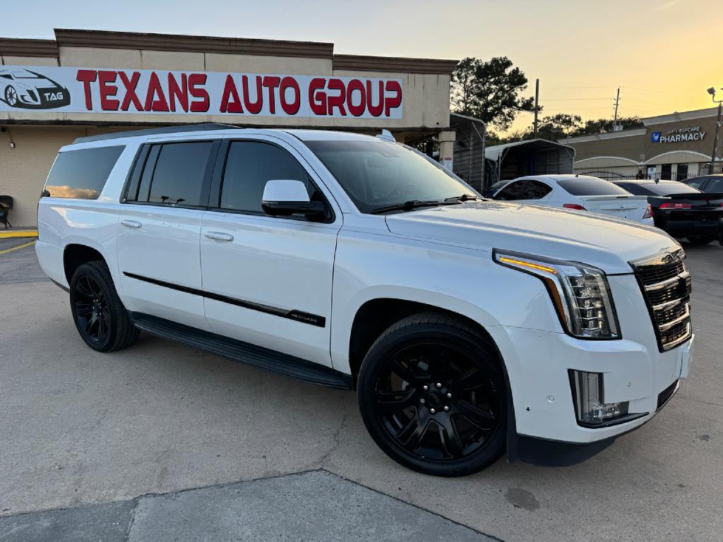 Thumbnail image of 2018 Cadillac Escalade ESV at TEXANS AUTO GROUP