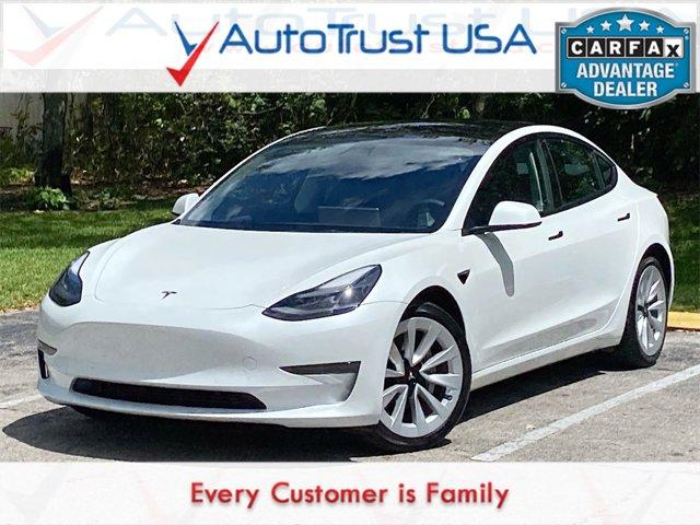 Thumbnail image of 2022 Tesla Model 3 at Auto Trust USA - Used