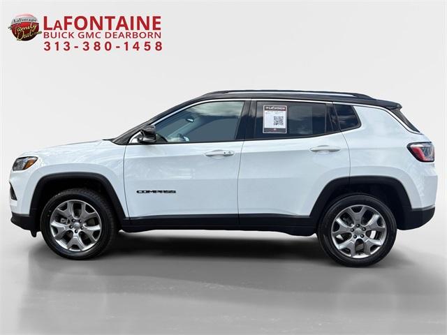 Thumbnail image of 2022 Jeep Compass at LaFontaine Buick GMC of Dearborn
