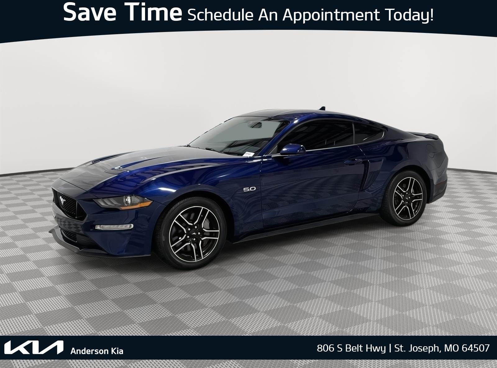 Thumbnail image of 2020 Ford Mustang at Anderson Kia Mitsubishi St. Joseph