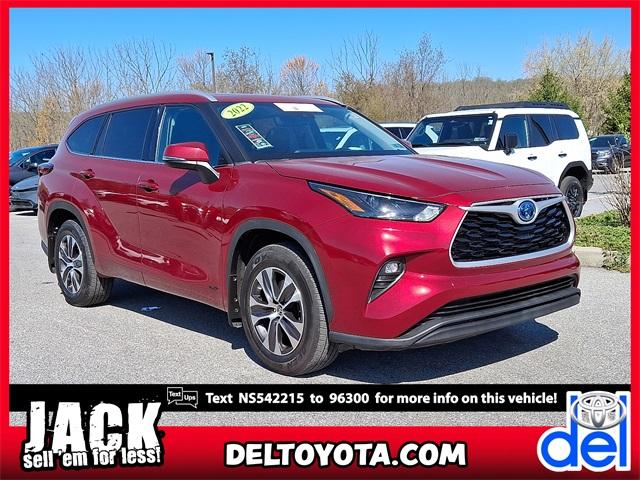 Thumbnail image of 2022 Toyota Highlander Hybrid at Del Toyota