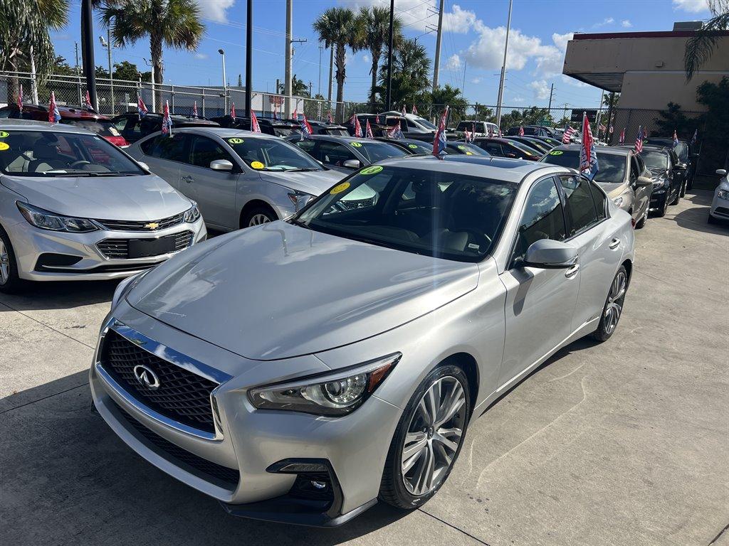Thumbnail image of 2018 INFINITI Q50 at Nice Car Inc