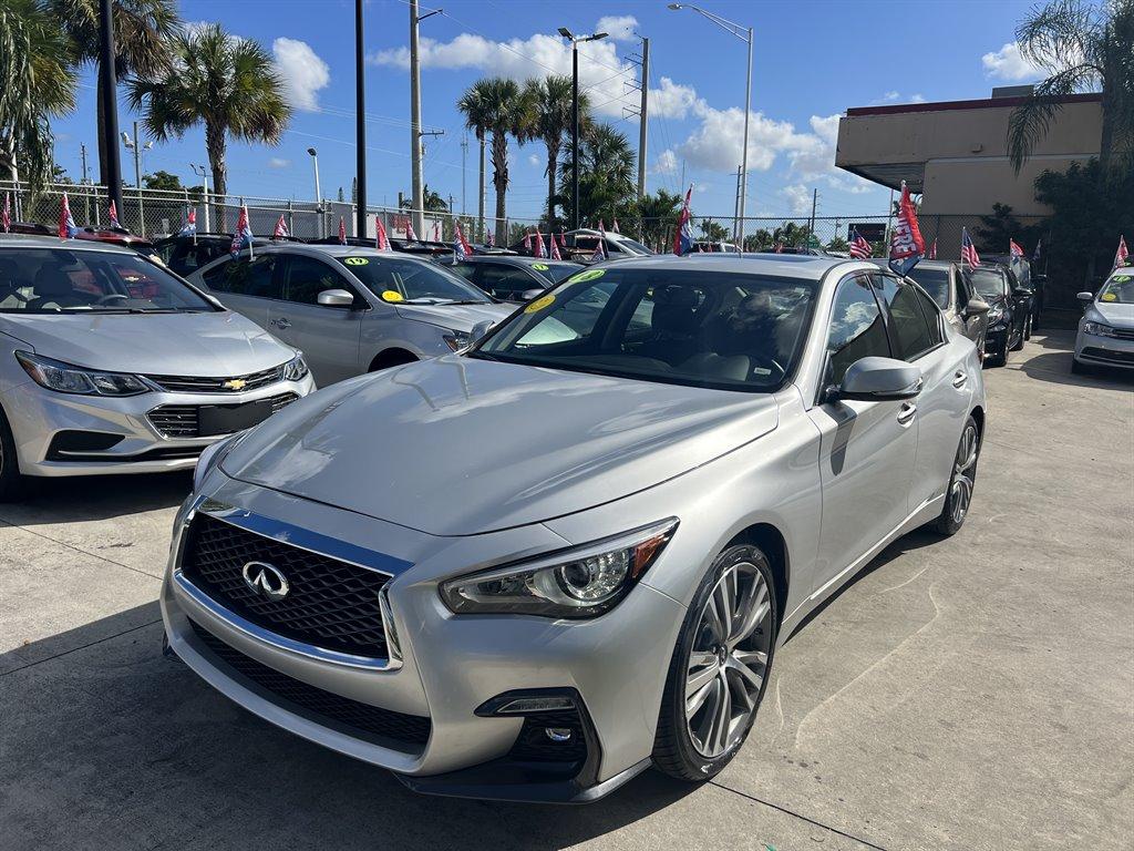 Thumbnail image of 2018 INFINITI Q50 at Nice Car Inc