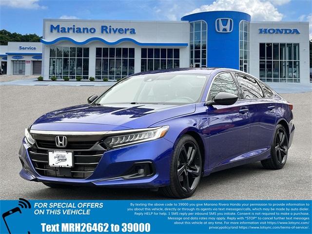 Thumbnail image of 2021 Honda Accord at Mariano Rivera Honda