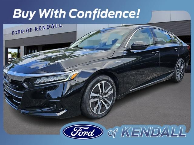 Thumbnail image of 2021 Honda Accord Hybrid at Ford of Kendall