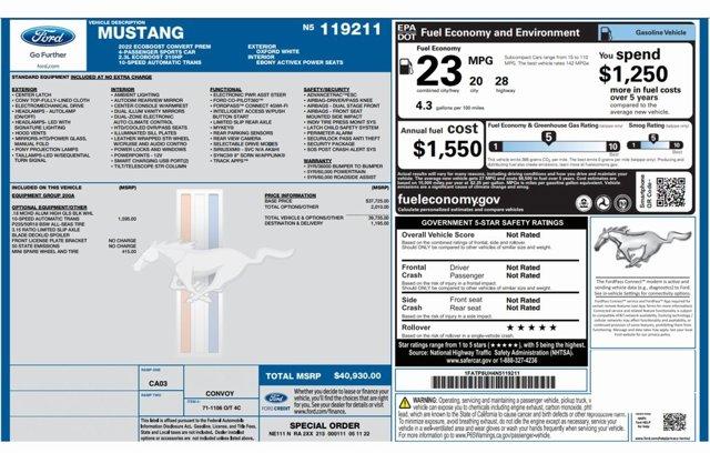 Thumbnail image of 2022 Ford Mustang at Car Vision Inc.