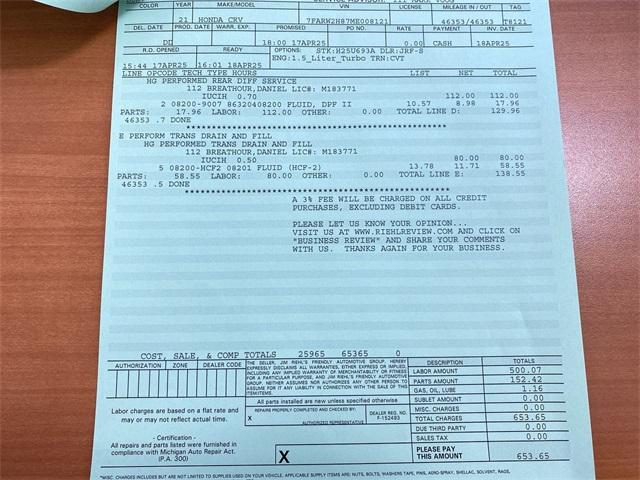 Thumbnail image of 2021 Honda CR-V at Jim Riehl's Friendly Honda
