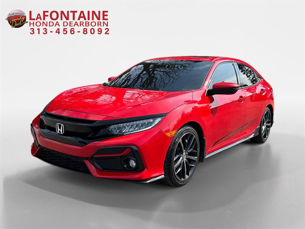 Thumbnail image of 2021 Honda Civic at LaFontaine Honda
