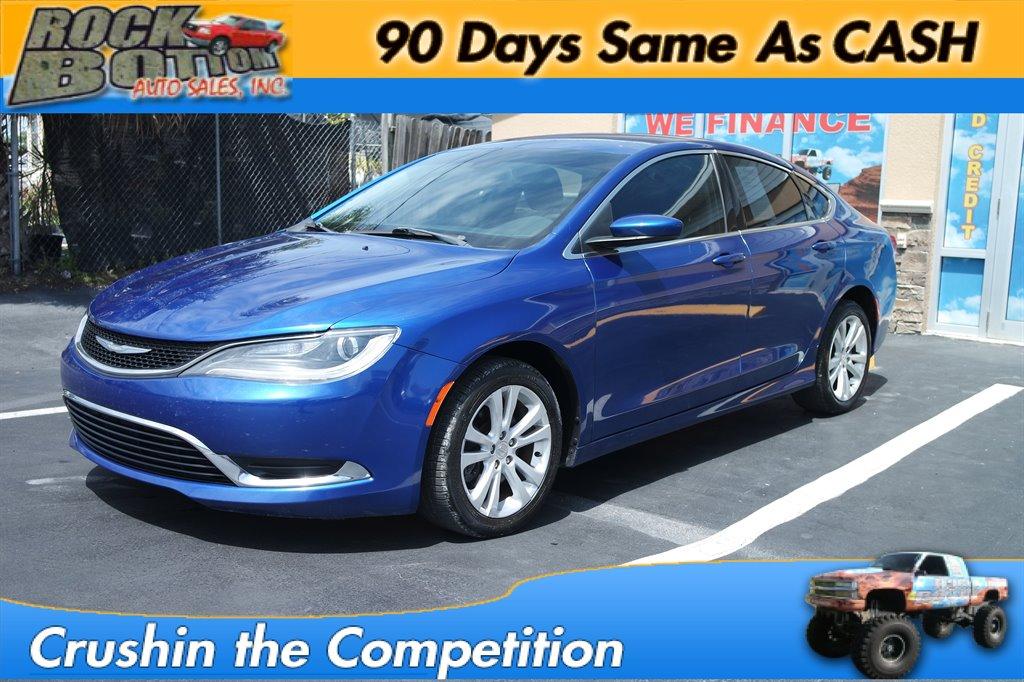Thumbnail image of 2015 Chrysler 200 at Rock Bottom Auto Sales Inc.