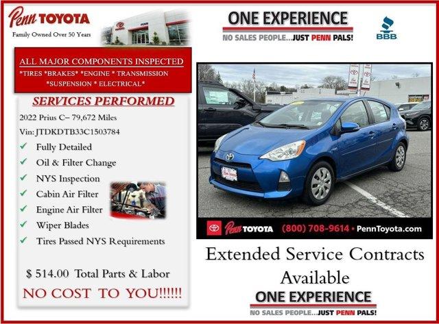 Thumbnail image of 2012 Toyota Prius c at Penn Toyota