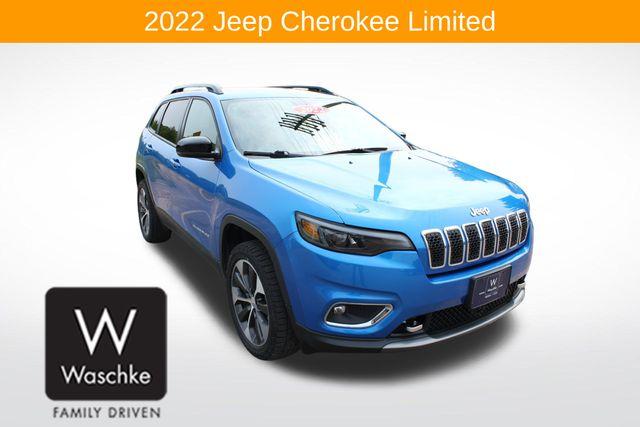 Thumbnail image of 2022 Jeep Cherokee at Waschke Family Chrysler Dodge Jeep Ram