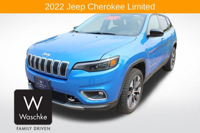 Thumbnail image of 2022 Jeep Cherokee at Waschke Family Chrysler Dodge Jeep Ram