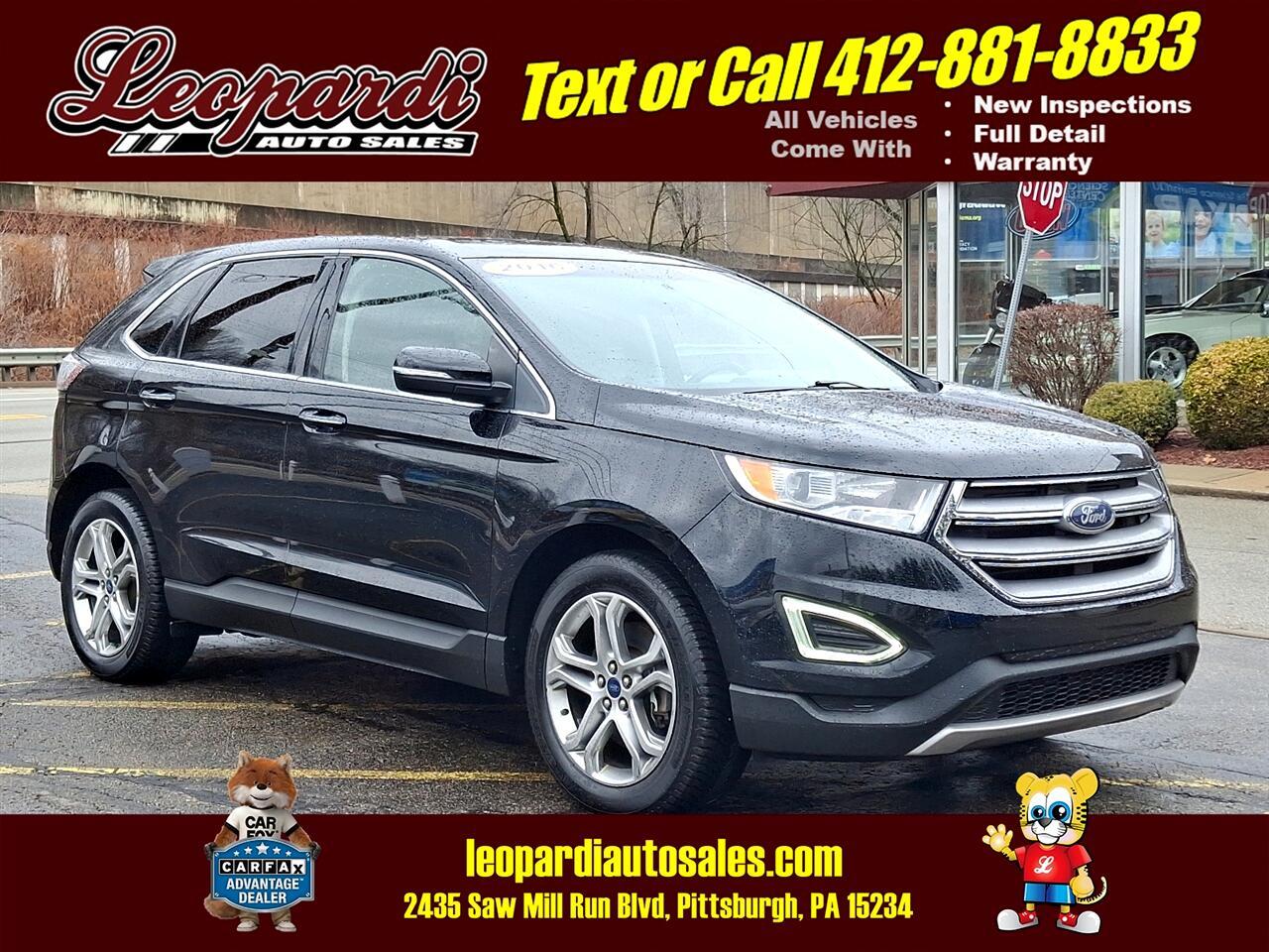 Thumbnail image of 2016 Ford Edge at Leopardi Auto Sales