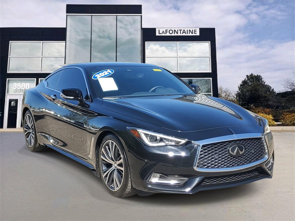 Thumbnail image of 2021 INFINITI Q60 at LaFontaine Infiniti of Ann Arbor