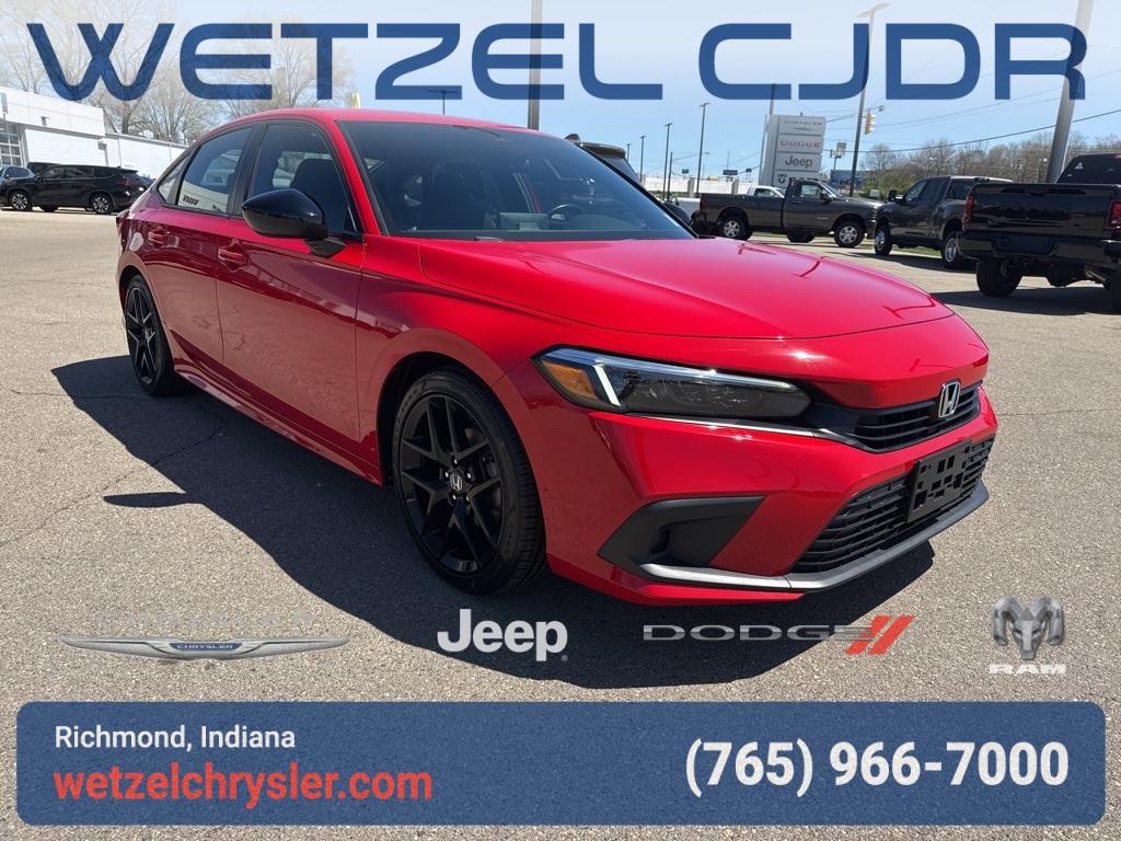 Thumbnail image of 2022 Honda Civic at Wetzel Chrysler Jeep Dodge Ram