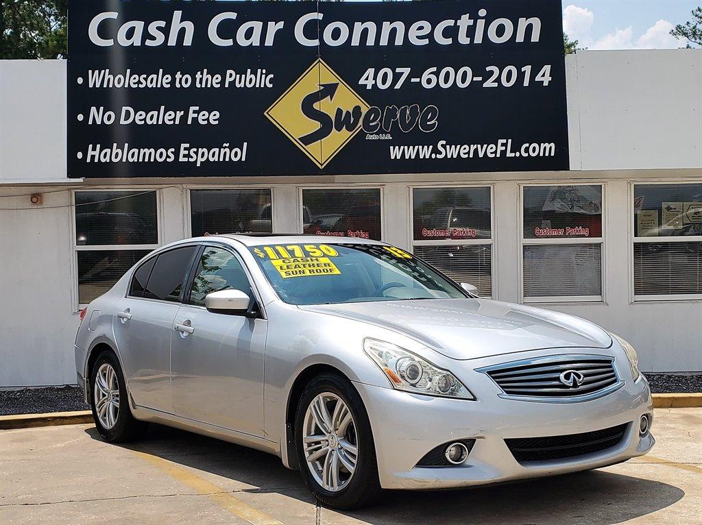 Thumbnail image of 2013 INFINITI G37 Sedan at Swerve Auto, LLC