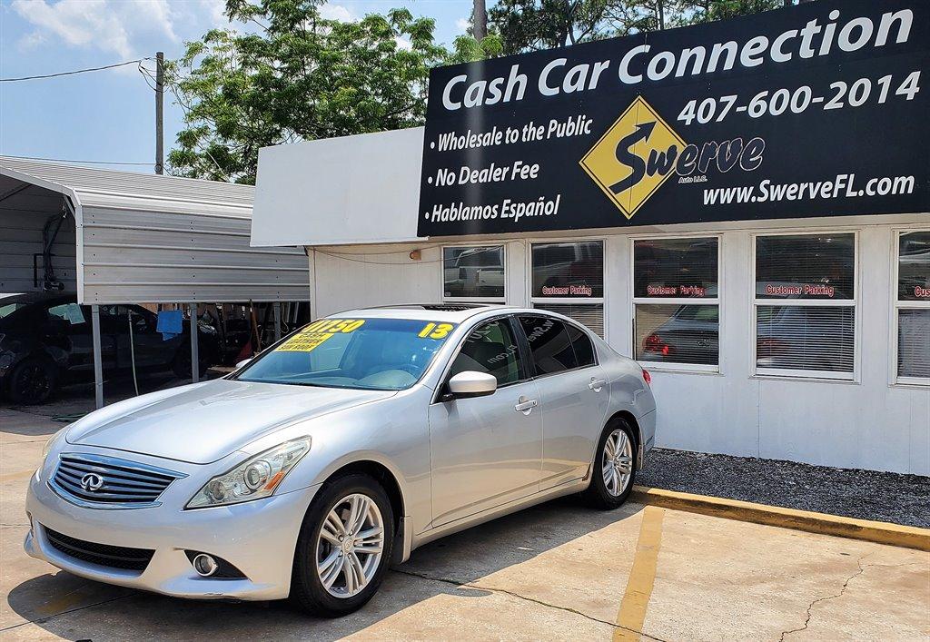 Thumbnail image of 2013 INFINITI G37 Sedan at Swerve Auto, LLC