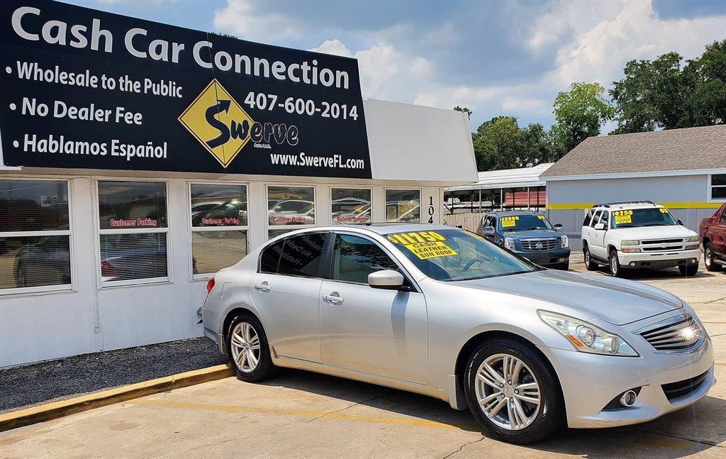 Thumbnail image of 2013 INFINITI G37 Sedan at Swerve Auto, LLC