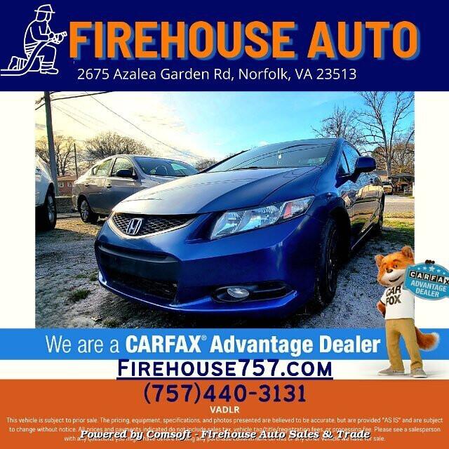 Thumbnail image of 2013 Honda Civic at Firehouse Auto Sales & Trade