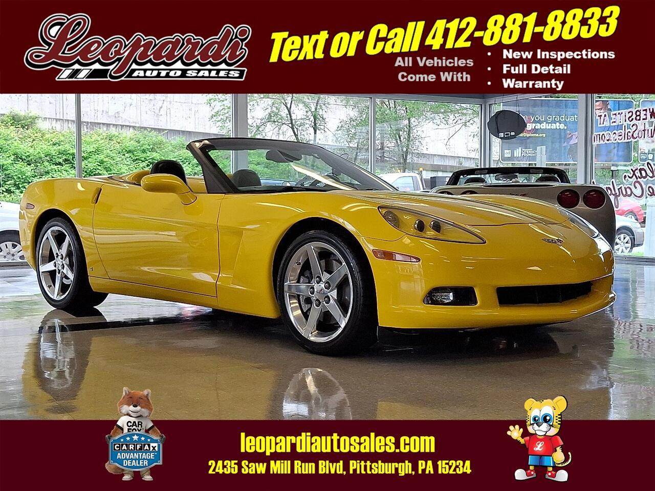 Thumbnail image of 2006 Chevrolet Corvette at Leopardi Auto Sales