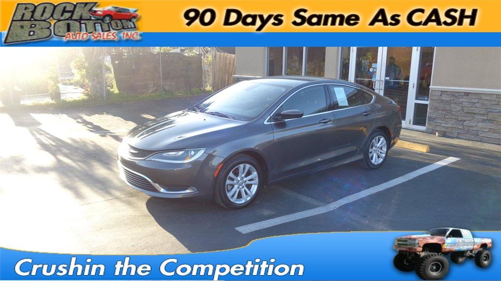 Thumbnail image of 2016 Chrysler 200 at Rock Bottom Auto Sales Inc.