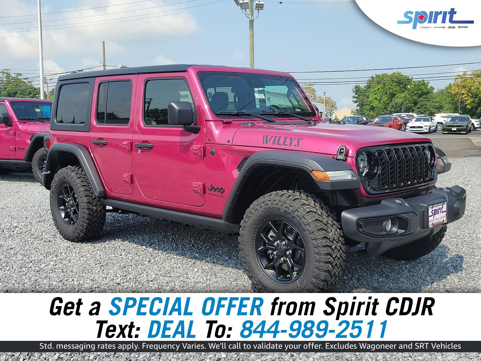 Thumbnail image of 2024 Jeep Wrangler at Spirit Chrysler Dodge Jeep