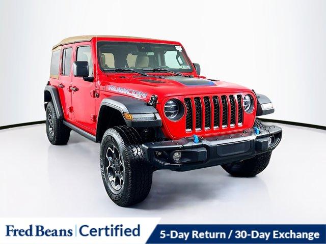 Thumbnail image of 2021 Jeep Wrangler Unlimited at Used FredBeansDodgeChryslerJeep