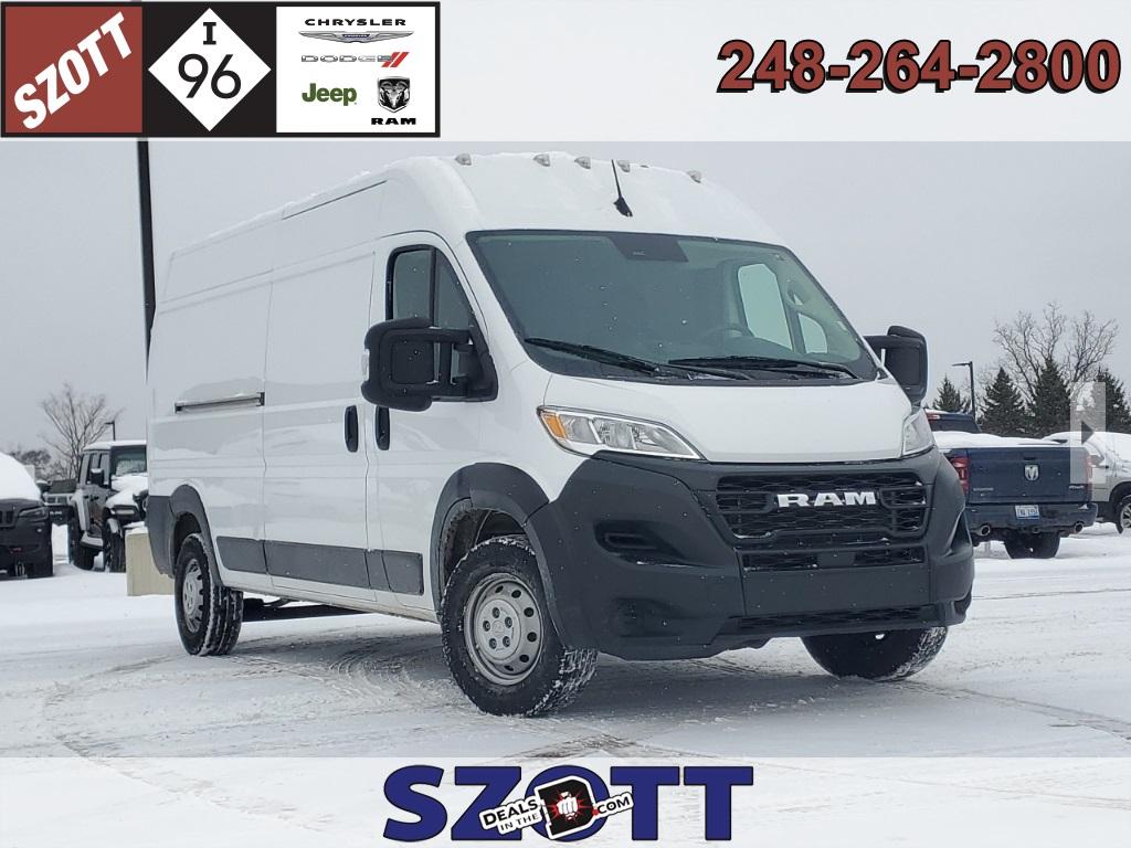 Thumbnail image of 2023 Ram ProMaster at Szott I96 Chrysler Dodge Jeep Ram