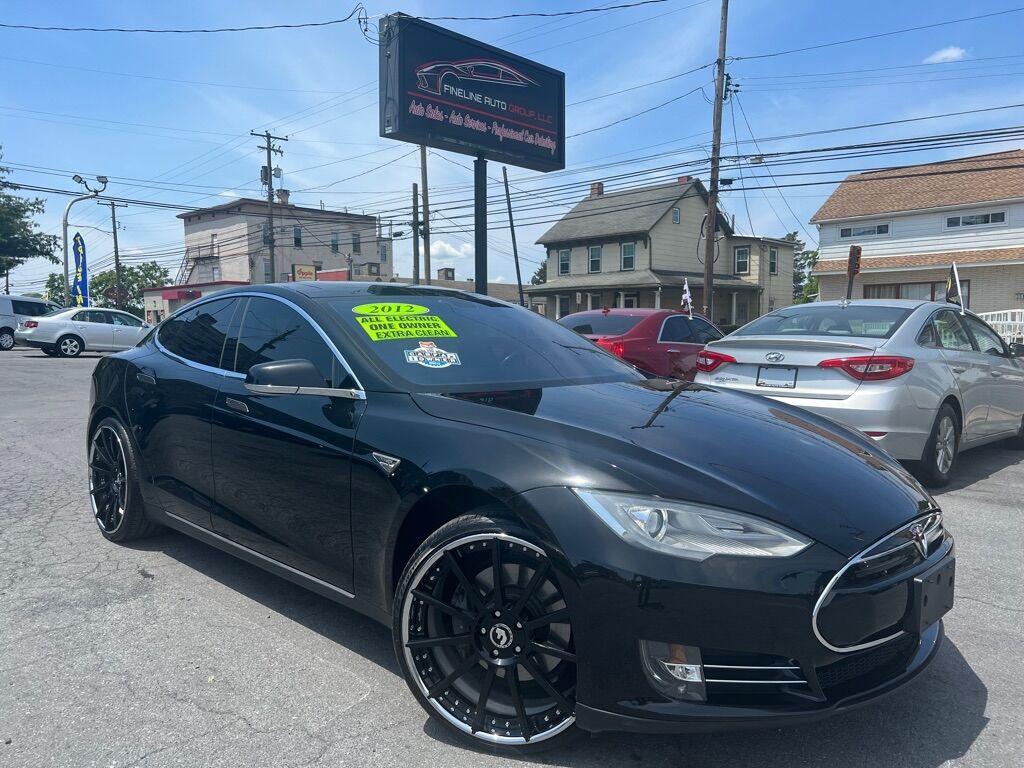 Thumbnail image of 2012 Tesla Model S at Fineline Auto Group Llc