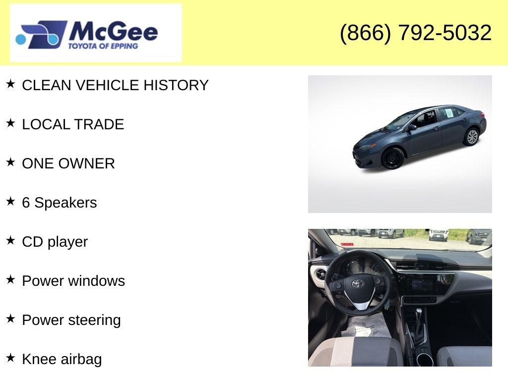 Thumbnail image of 2019 Toyota Corolla at Mcgee Toyota Of Epping