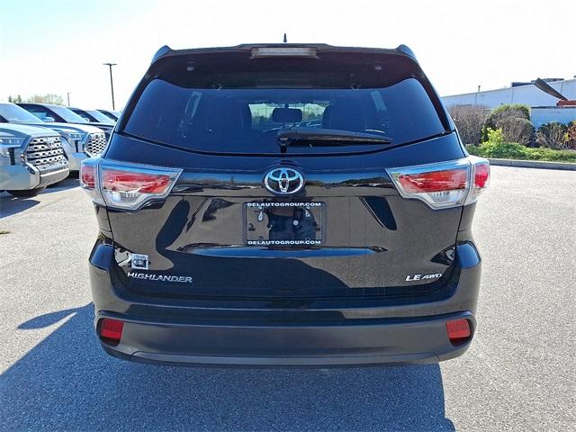 Thumbnail image of 2016 Toyota Highlander at Del Toyota