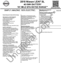Thumbnail image of 2018 Nissan LEAF at CentennialLeasingSales-Denver of Englewood, CO
