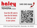 Thumbnail image of 2018 Toyota RAV4 at Haley Toyota Of Roanoke