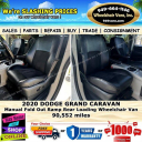 Thumbnail image of 2020 Dodge Grand Caravan at Voted Lowest Prices on Wheelchair Vans