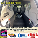 Thumbnail image of 2020 Dodge Grand Caravan at Voted Lowest Prices on Wheelchair Vans