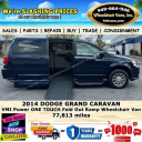 2014 Dodge Grand Caravan at Voted Lowest Prices on Wheelchair Vans
