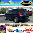 Thumbnail image of 2014 Dodge Grand Caravan at Voted Lowest Prices on Wheelchair Vans