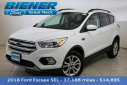 Thumbnail image of 2018 Ford Escape at Biener Ford