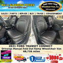2021 Ford Transit Connect XL at Voted Lowest Prices on Wheelchair Vans