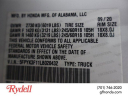 Thumbnail image of 2020 Honda Ridgeline at Rydell Auto Center Inc USED - Honda/Nissan