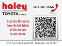 Thumbnail image of 2021 Toyota C-HR at Haley Toyota Of Roanoke