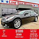 Thumbnail image of 2012 INFINITI G37 Sedan at Lone Star Motors II