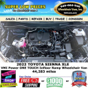 Thumbnail image of 2022 Toyota Sienna at Voted Lowest Prices on Wheelchair Vans