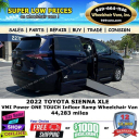 2022 Toyota Sienna at Voted Lowest Prices on Wheelchair Vans
