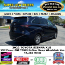 Thumbnail image of 2022 Toyota Sienna at Voted Lowest Prices on Wheelchair Vans