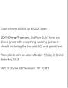 Thumbnail image of 2011 Chevrolet Traverse at TENNESSEE AUTO OUTLET