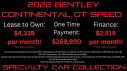 Thumbnail image of 2022 Bentley Continental at Specialty Car Collection