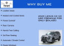 Thumbnail image of 2023 Lexus GX 460 at Harper Fiat Alfa Romeo Maserati