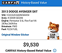Thumbnail image of 2013 Dodge Avenger at Cars R Us Auto Sales
